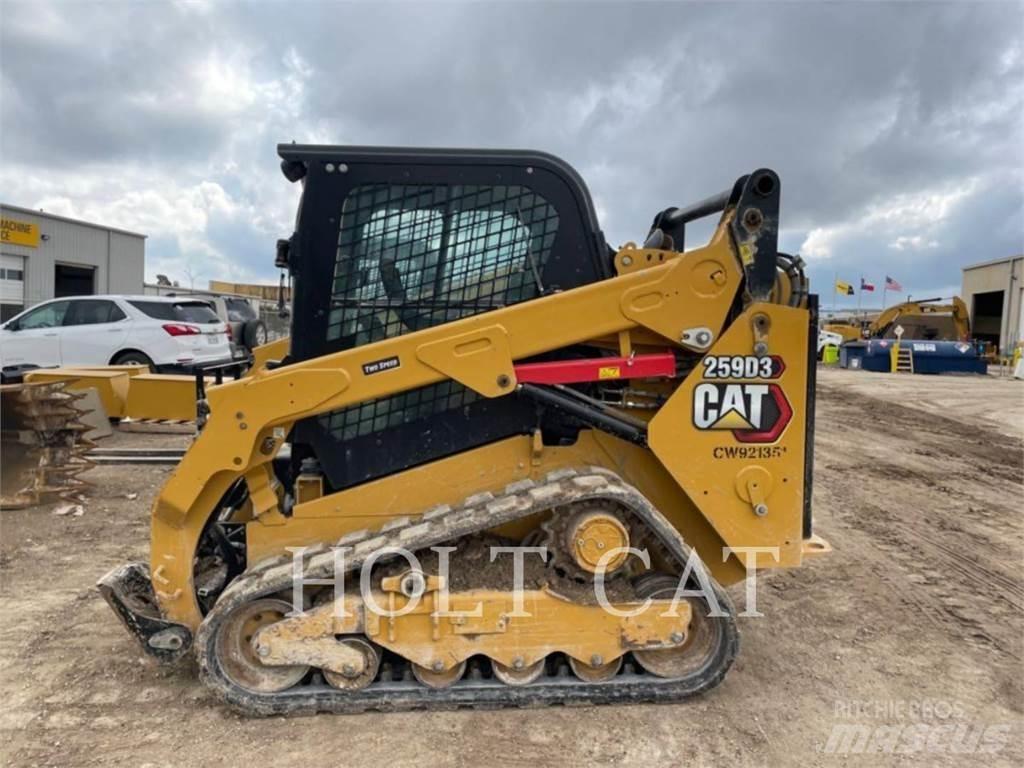 CAT 259D CAB Kompaktlastare