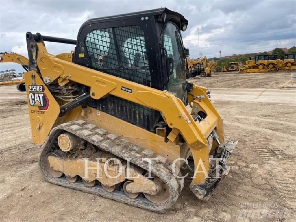 CAT 259D CAB Kompaktlastare