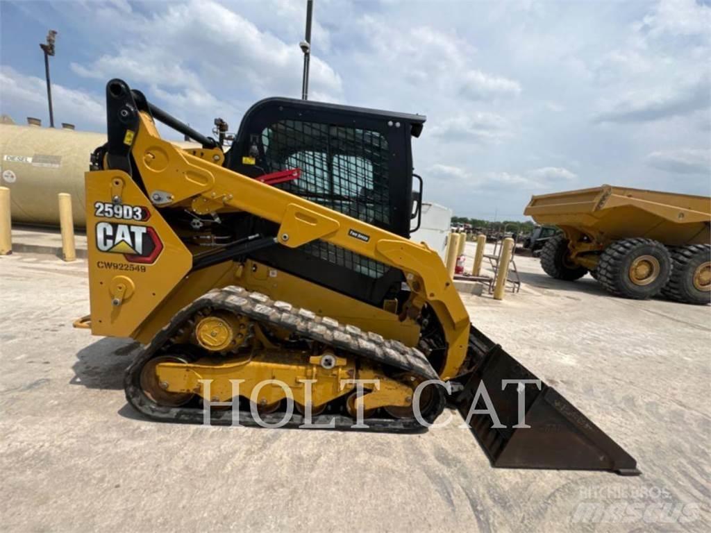 CAT 259D CAB Kompaktlastare