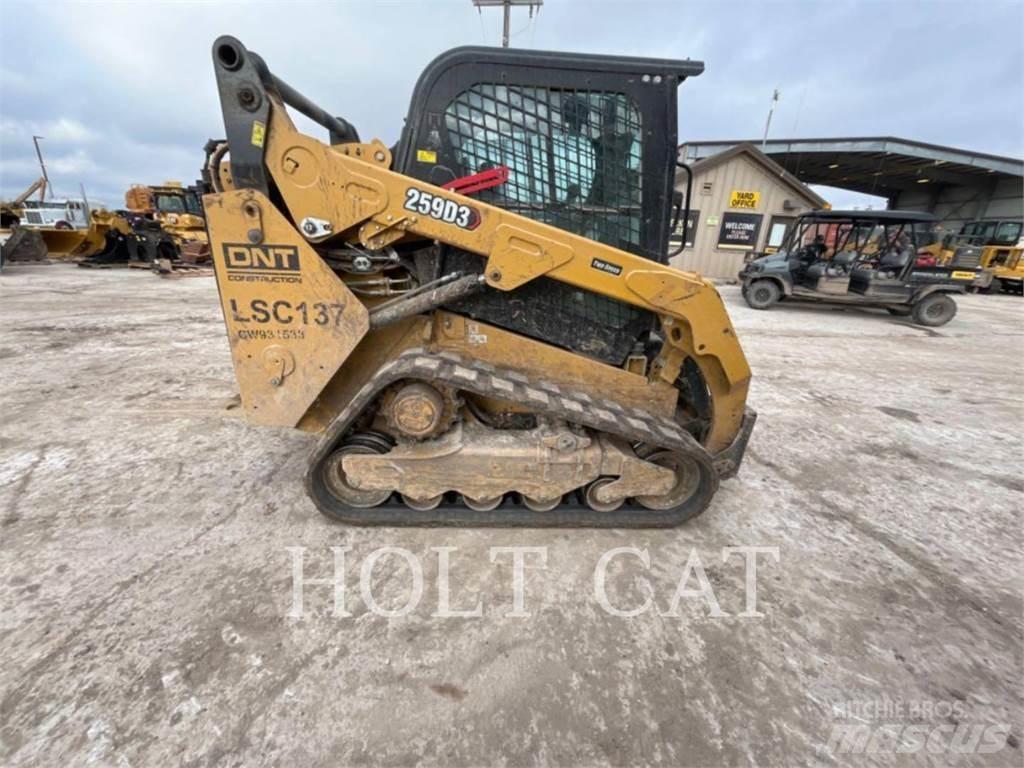 CAT 259D CAB Kompaktlastare
