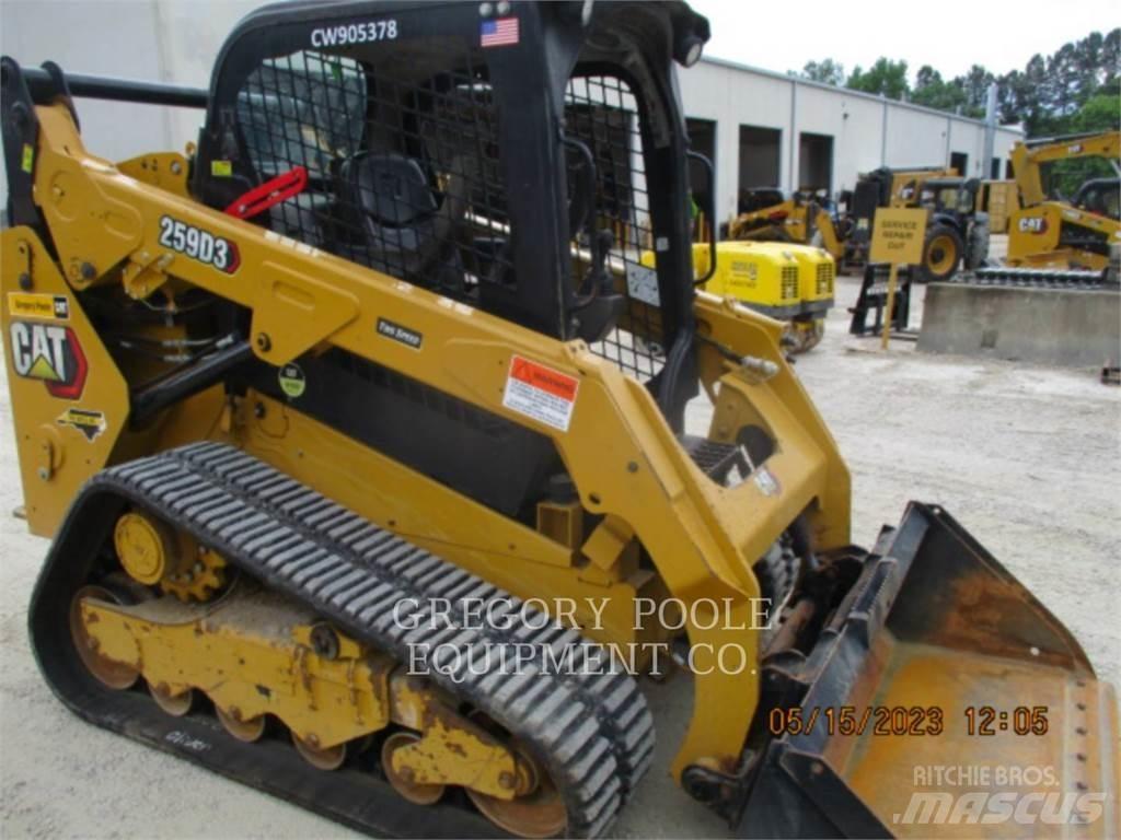 CAT 259D3 Bandlastare