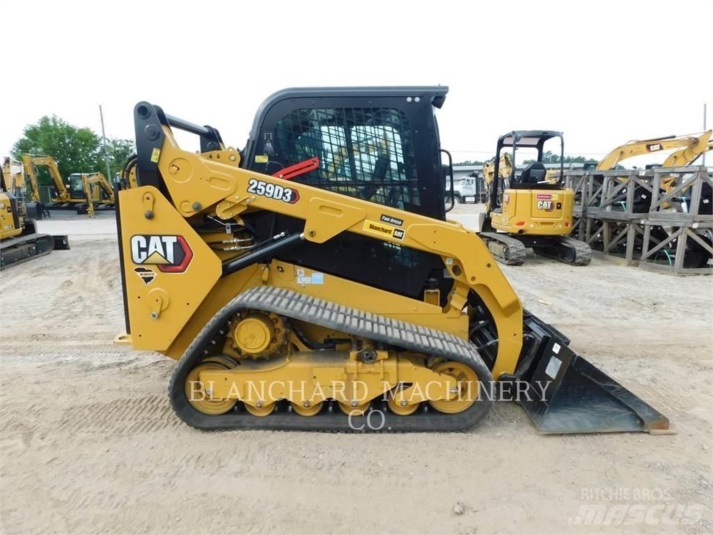 CAT 259D3 Bandlastare