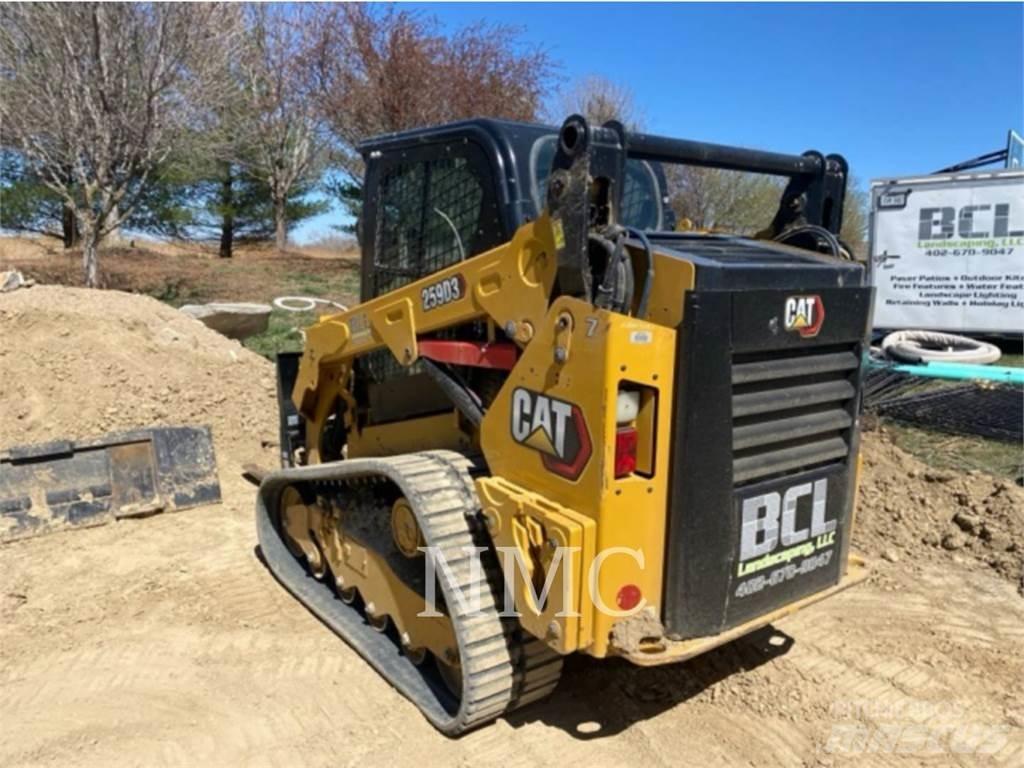 CAT 259D3 Bandlastare