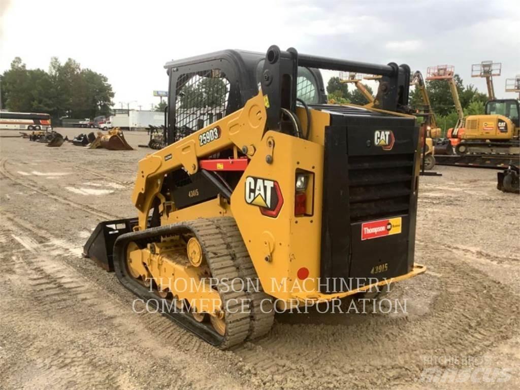 CAT 259D3 Bandlastare