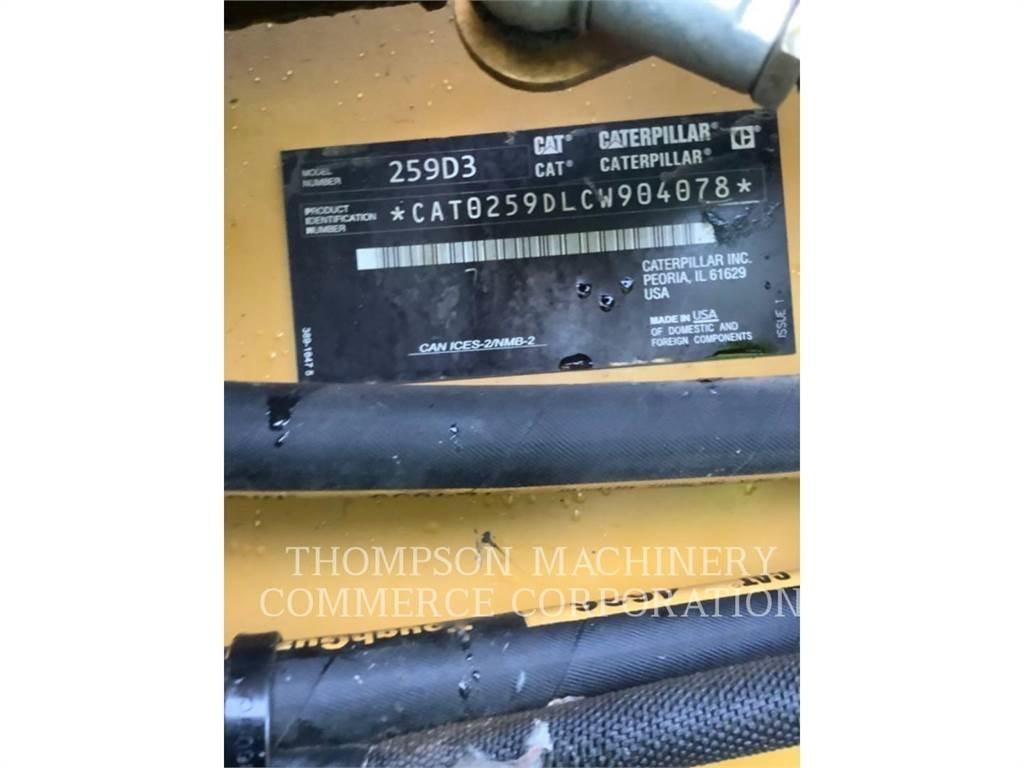 CAT 259D3 Bandlastare