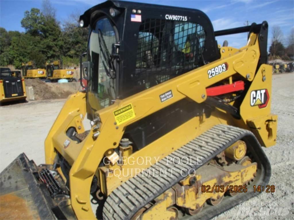 CAT 259D3 Bandlastare