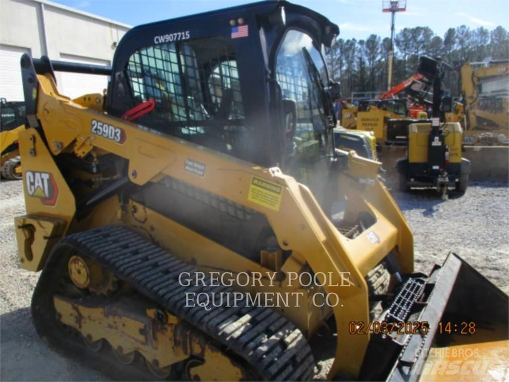 CAT 259D3 Bandlastare