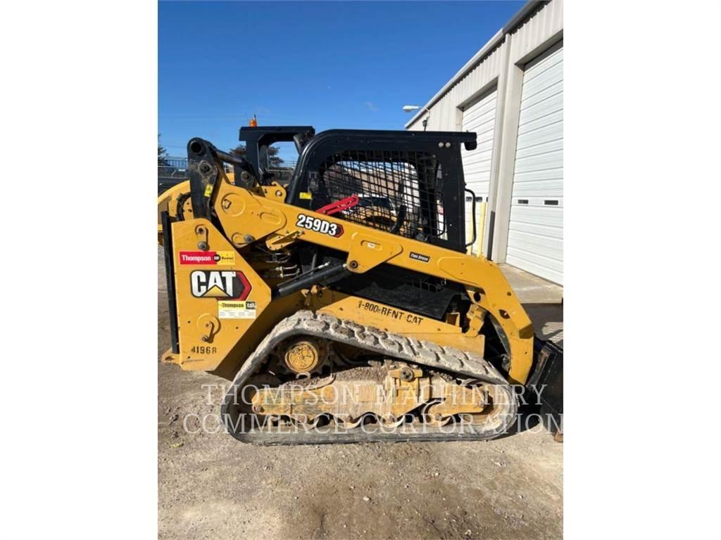 CAT 259D3 Bandlastare
