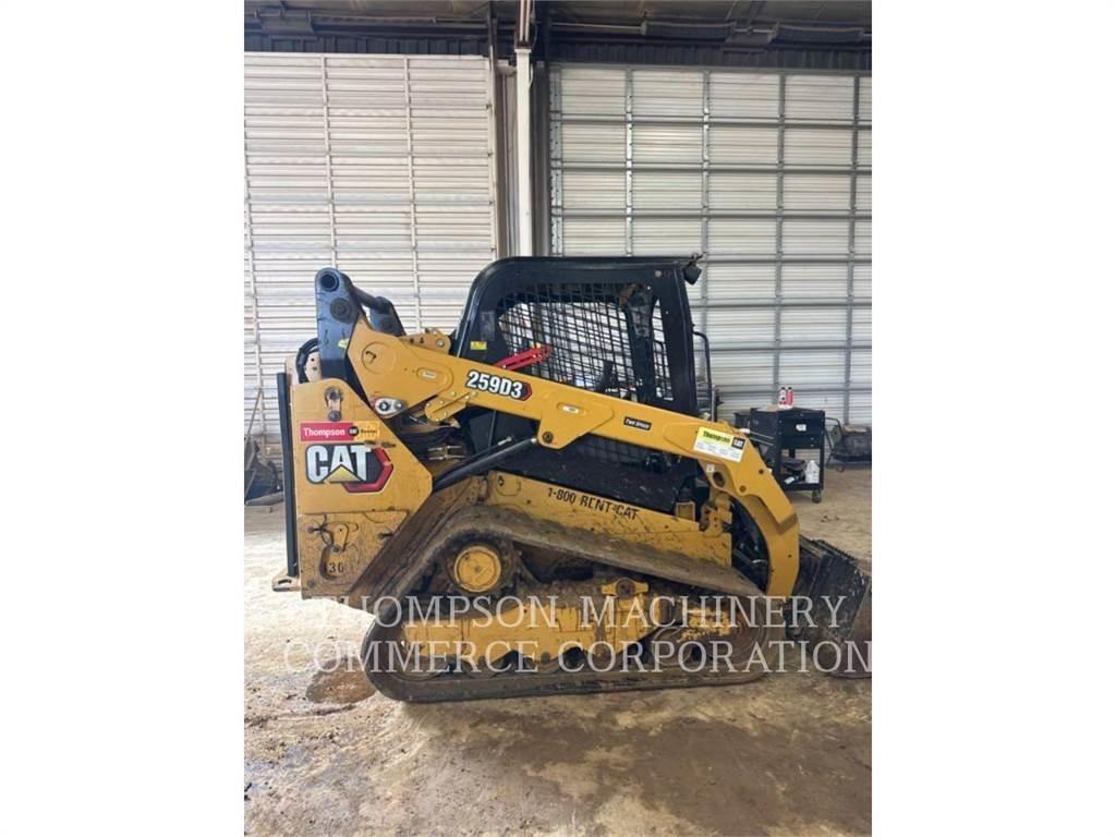 CAT 259D3 Bandlastare