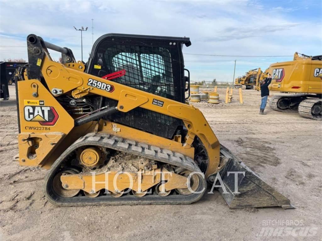 CAT 259D3 Kompaktlastare