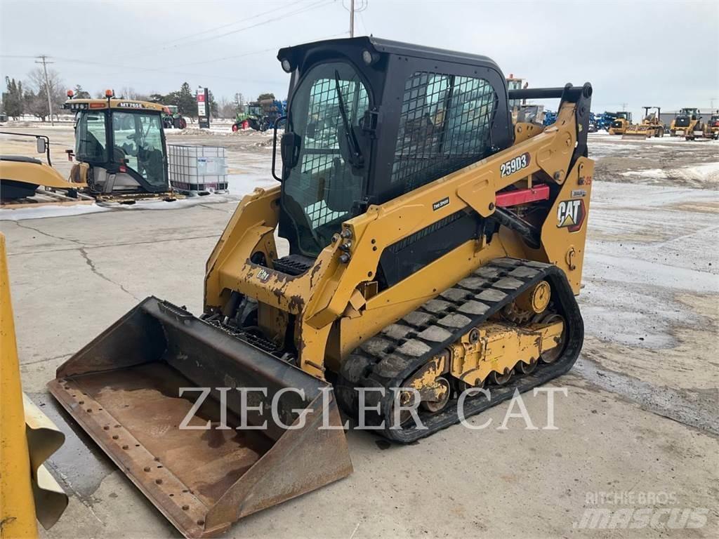 CAT 259D3 Bandlastare