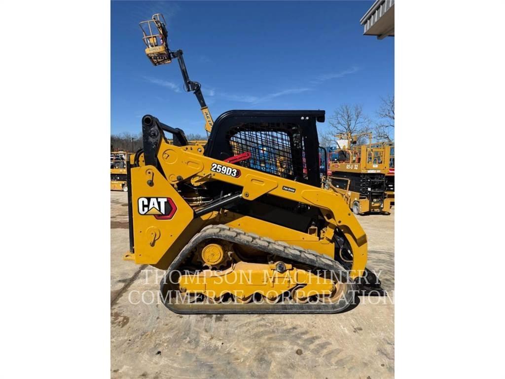 CAT 259D3 Bandlastare