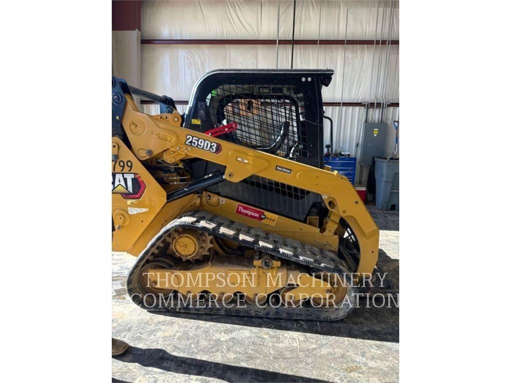 CAT 259D3 Bandlastare