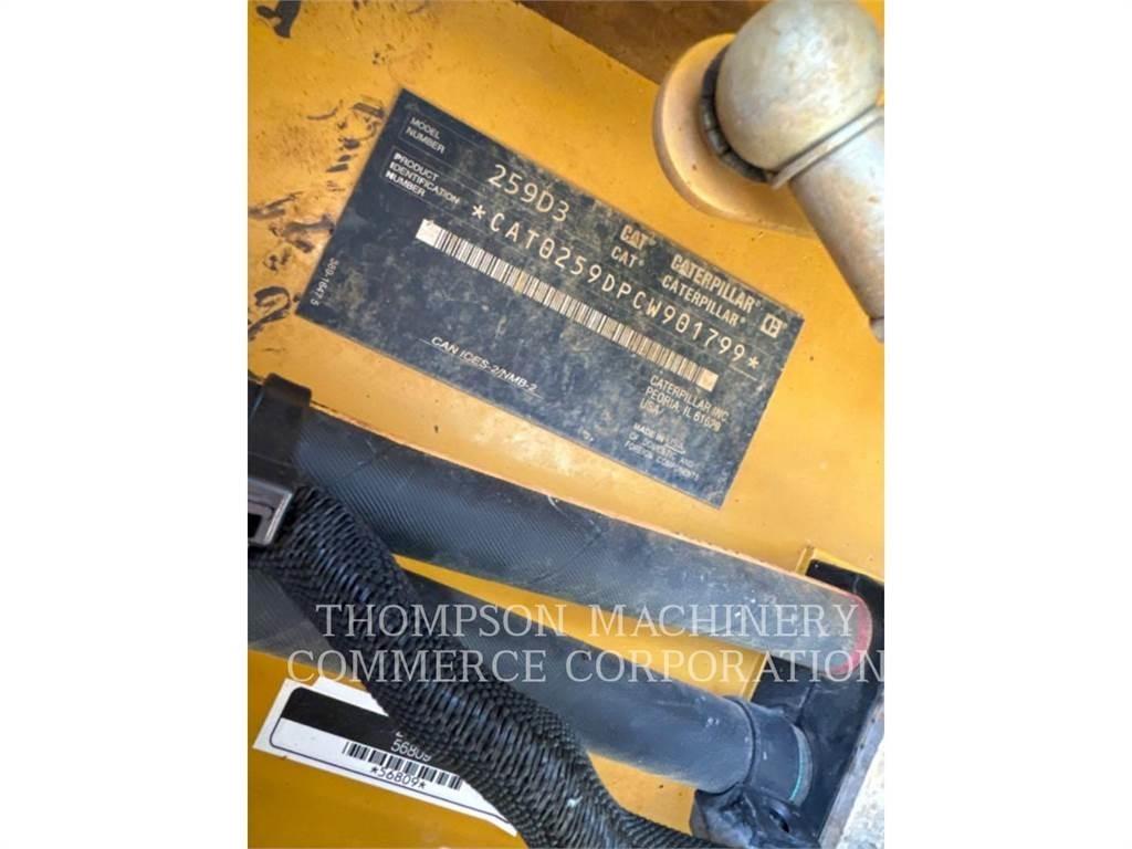 CAT 259D3 Bandlastare