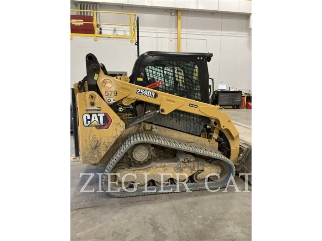 CAT 259D3 Bandlastare