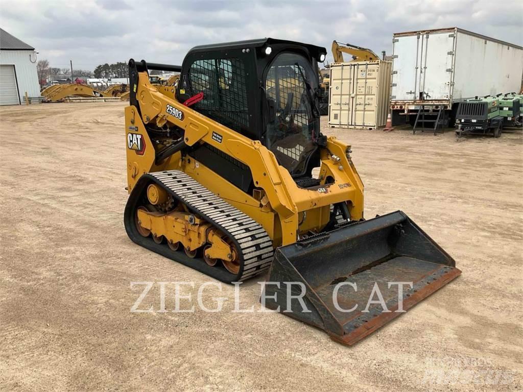 CAT 259D3 Bandlastare