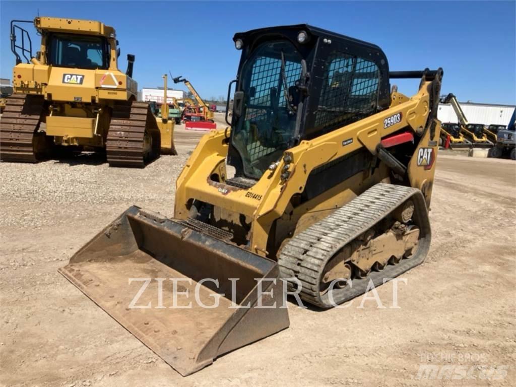 CAT 259D3 Bandlastare