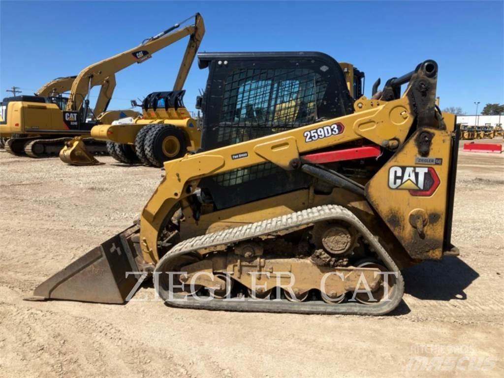 CAT 259D3 Bandlastare