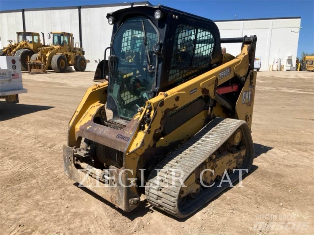 CAT 259D3 Bandlastare