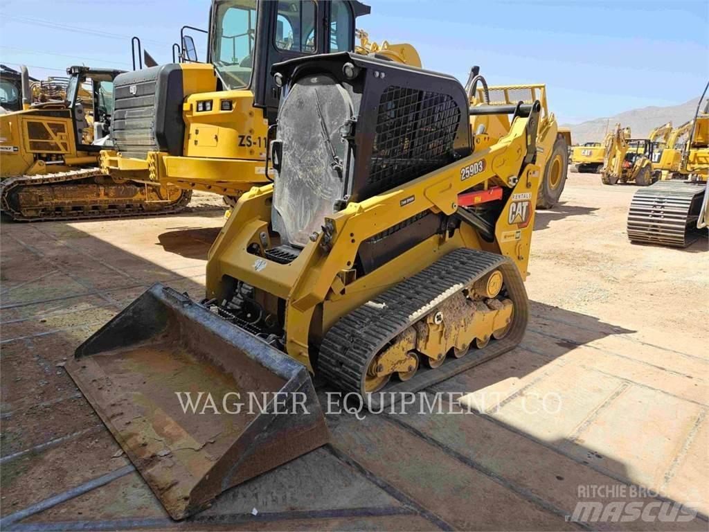 CAT 259D3 Bandlastare