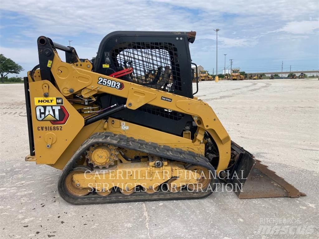 CAT 259D3 Bandlastare