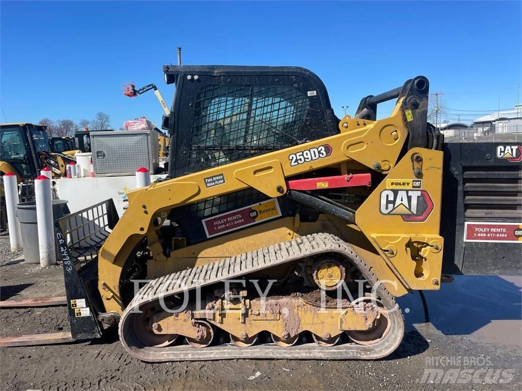 CAT 259D3 Bandlastare