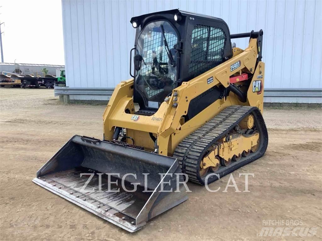 CAT 259D3 Bandlastare
