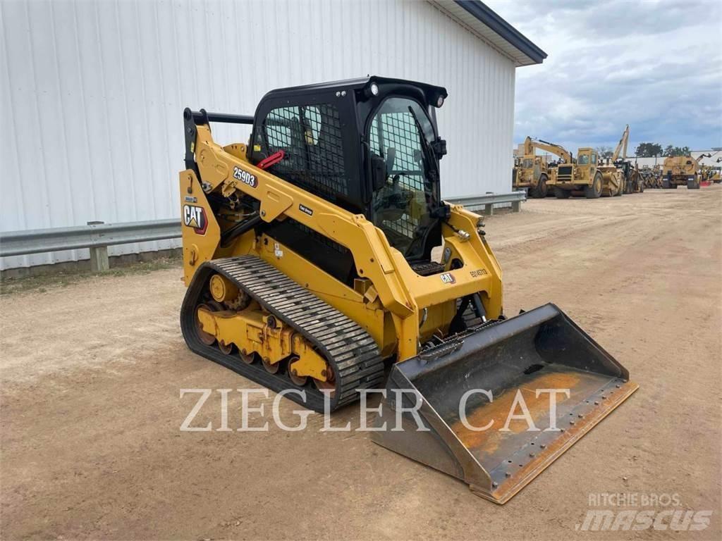 CAT 259D3 Bandlastare