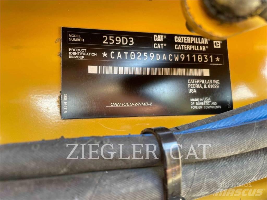 CAT 259D3 Bandlastare