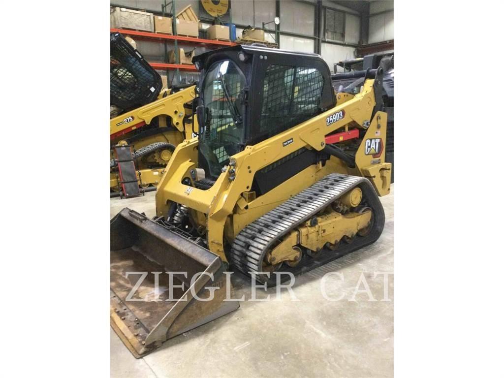 CAT 259D3 Bandlastare