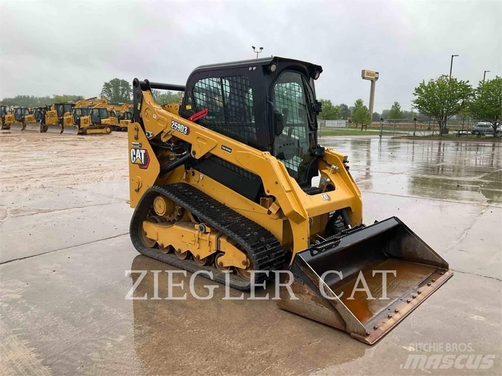 CAT 259D3 Bandlastare
