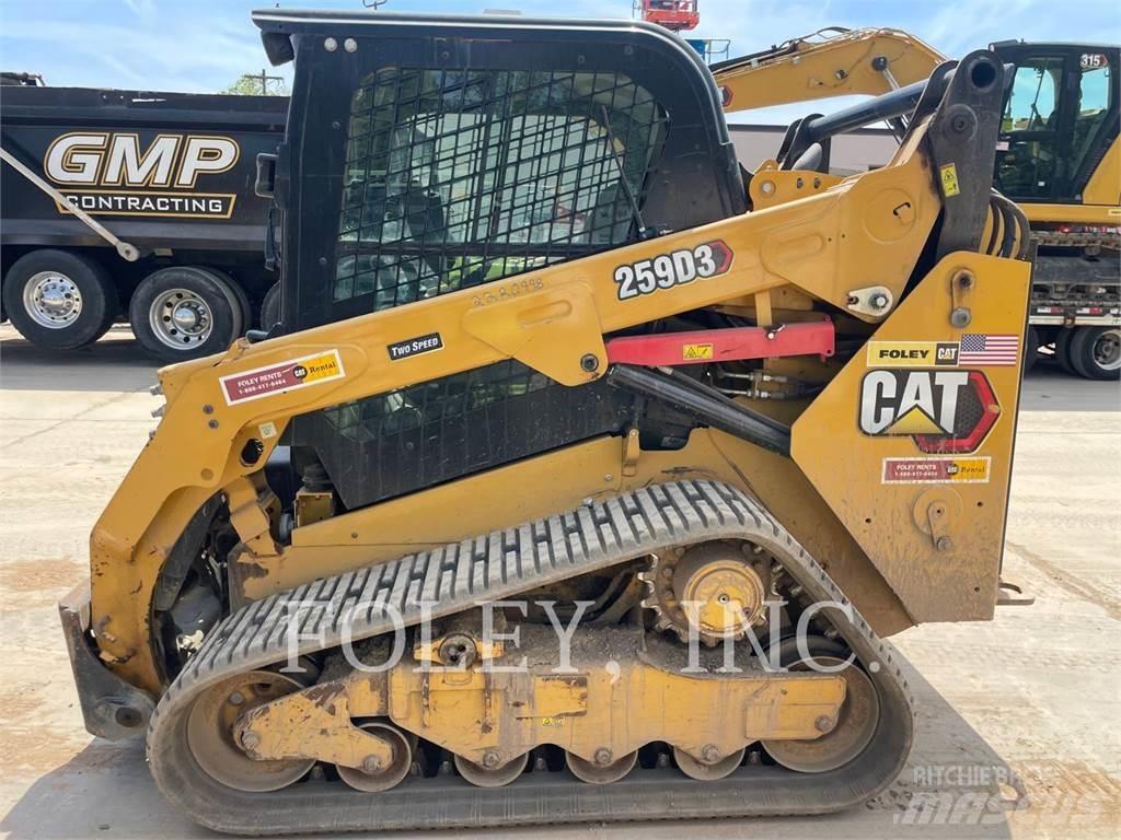 CAT 259D3 Bandlastare