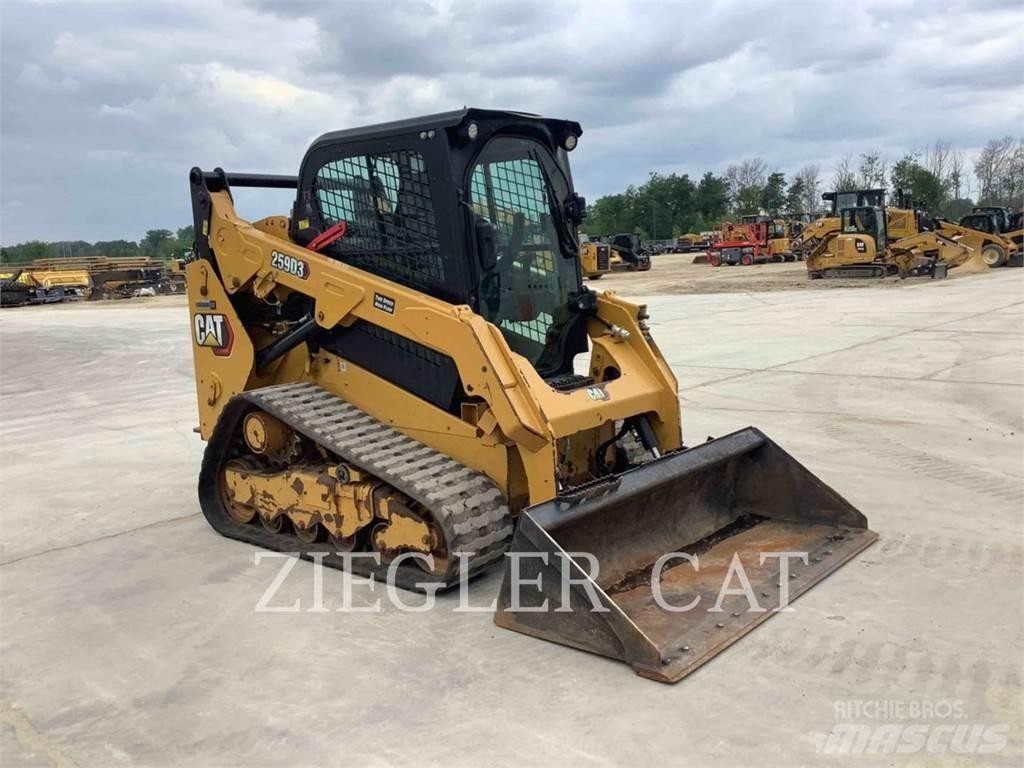 CAT 259D3 Bandlastare