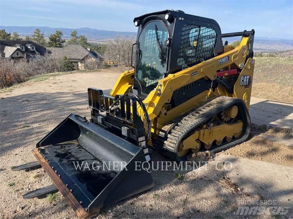 CAT 259D3 Bandlastare