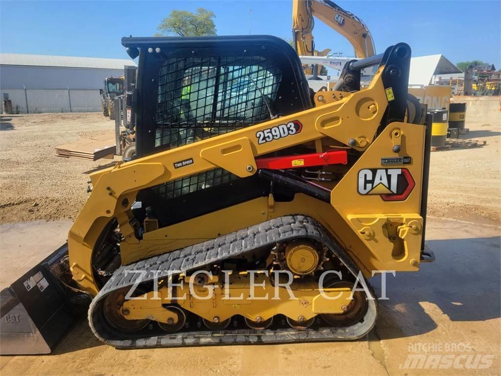CAT 259D3 Bandlastare