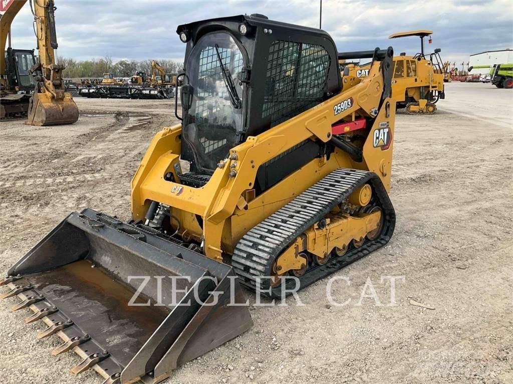 CAT 259D3 Bandlastare