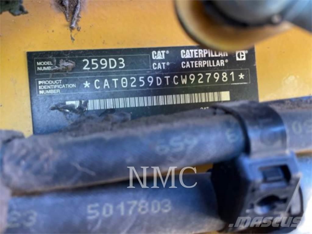 CAT 259D3 Bandlastare