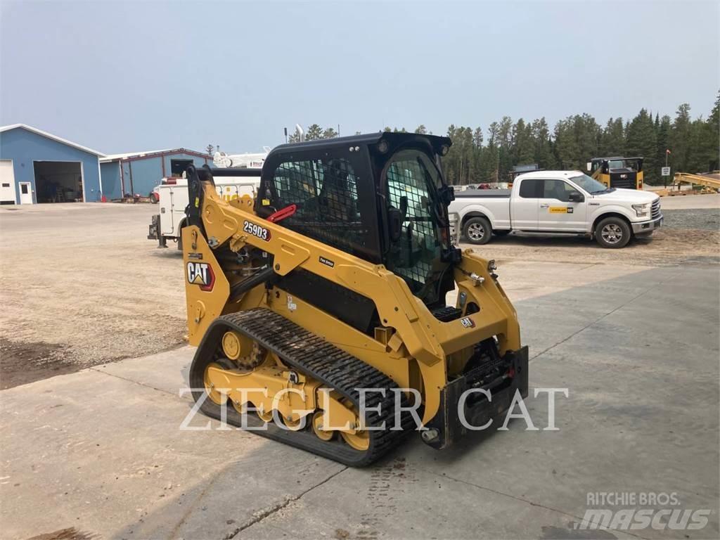 CAT 259D3 Bandlastare