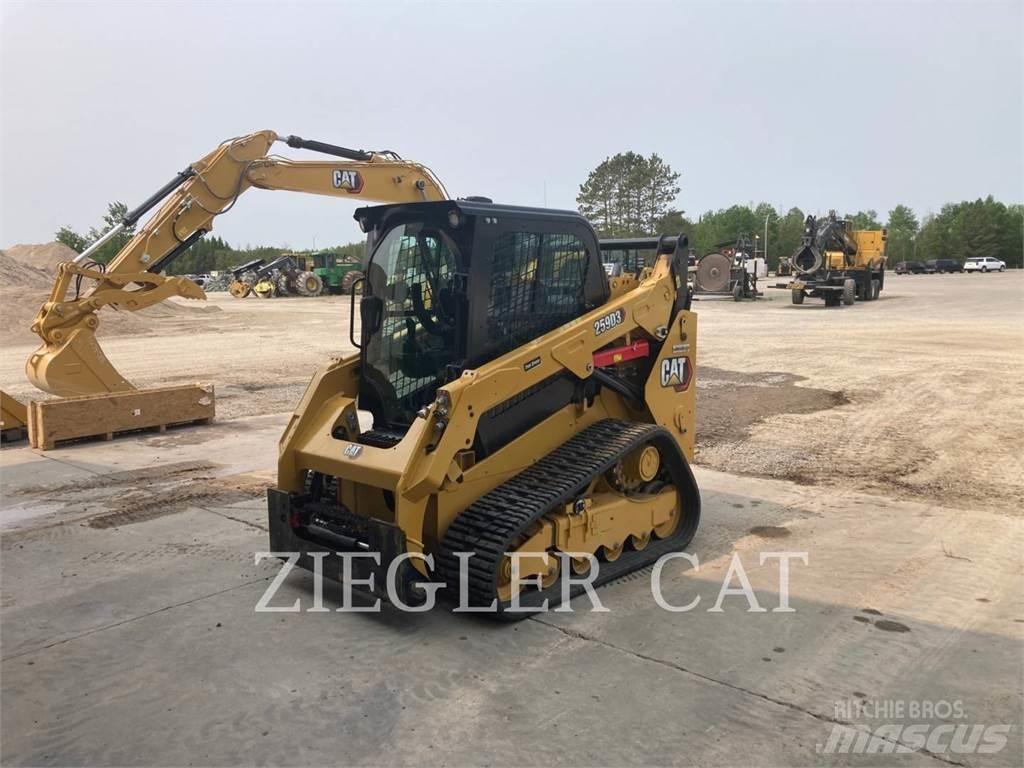 CAT 259D3 Bandlastare
