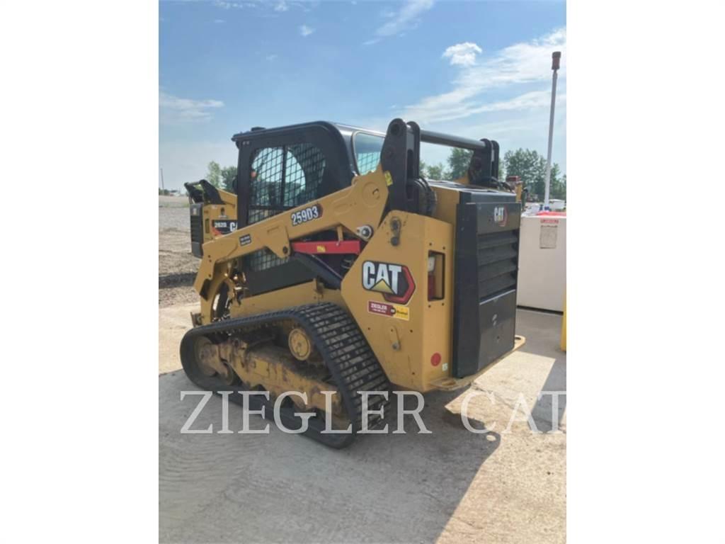 CAT 259D3 Bandlastare