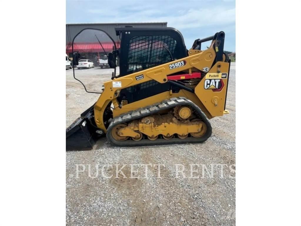 CAT 259D3 Bandlastare
