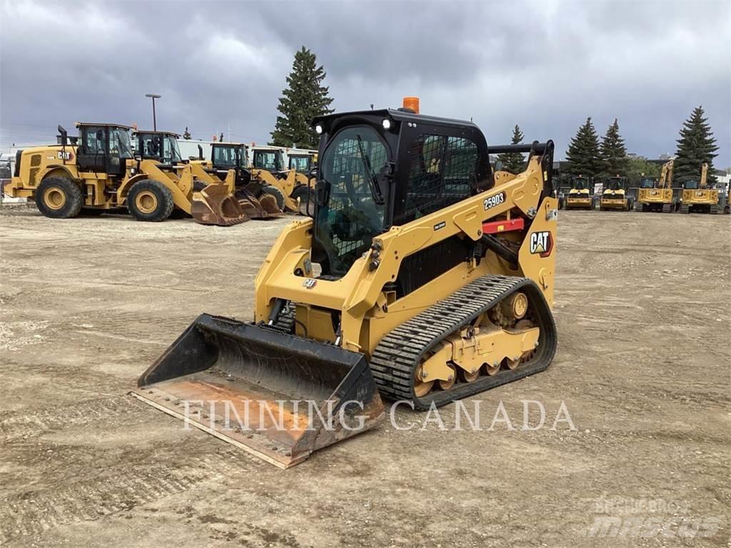 CAT 259D3 Bandlastare