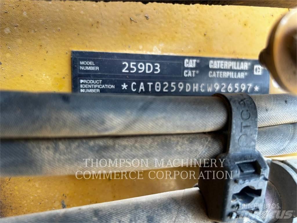 CAT 259D3 Bandlastare