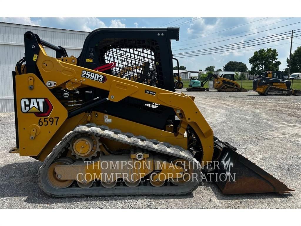 CAT 259D3 Bandlastare
