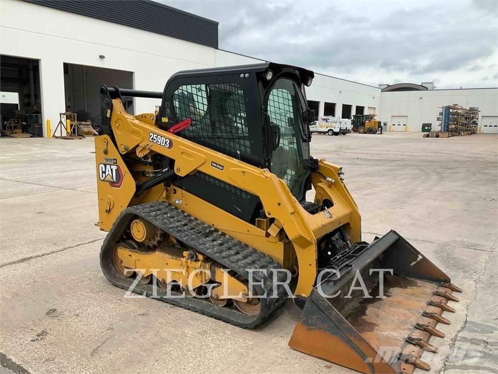 CAT 259D3 Bandlastare