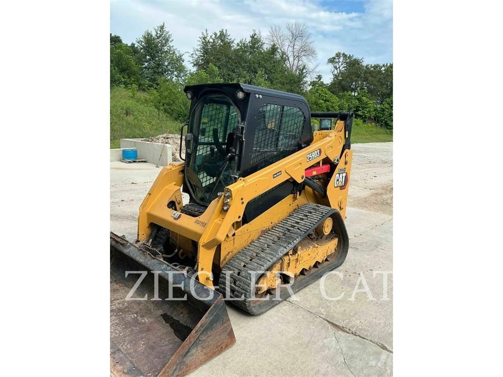 CAT 259D3 Bandlastare