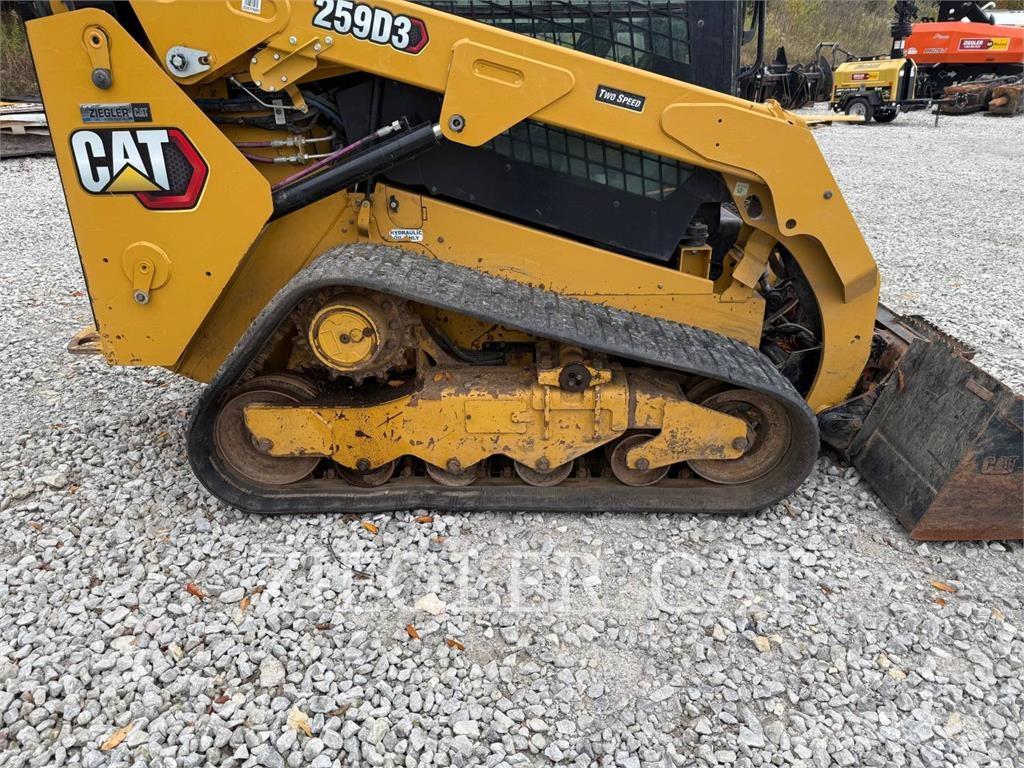 CAT 259D3 Bandlastare