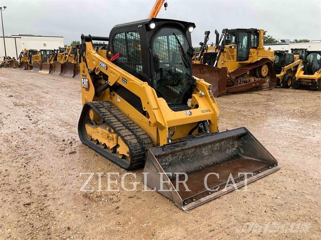 CAT 259D3 Bandlastare