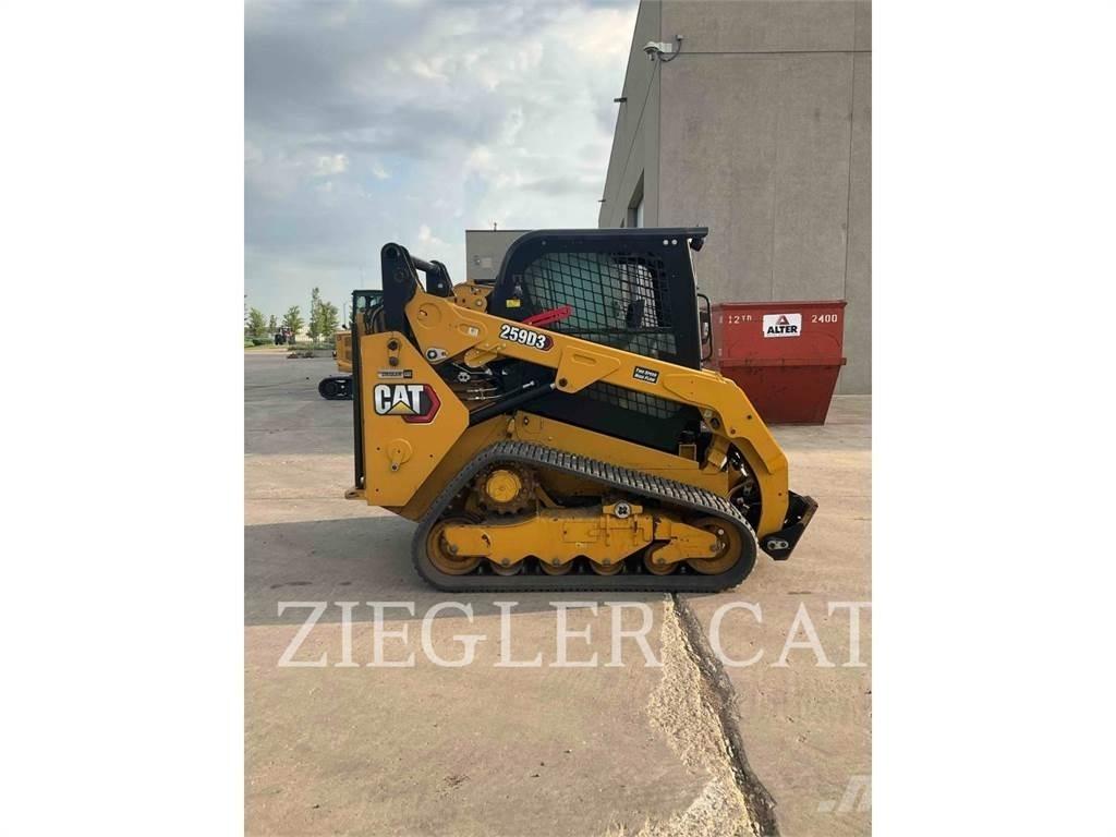 CAT 259D3 Bandlastare
