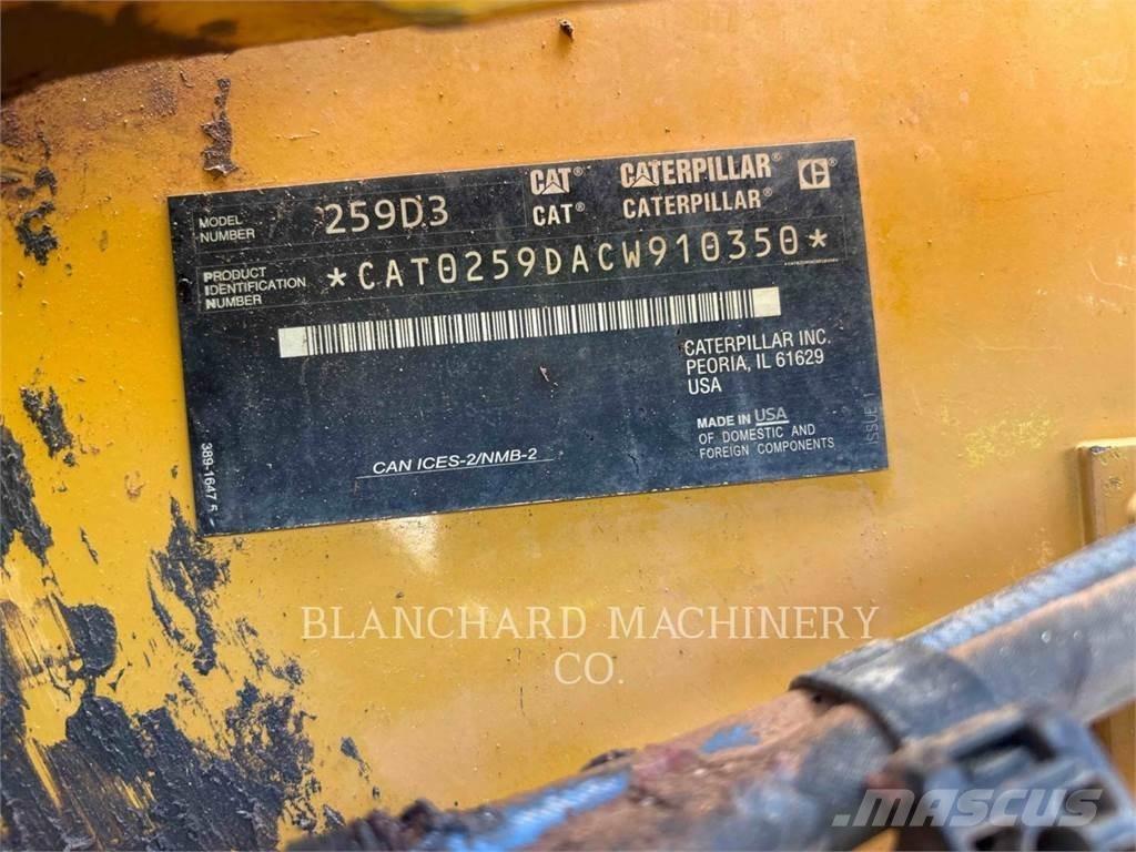 CAT 259D3 Bandlastare